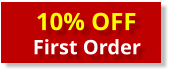 10% OFF First Order